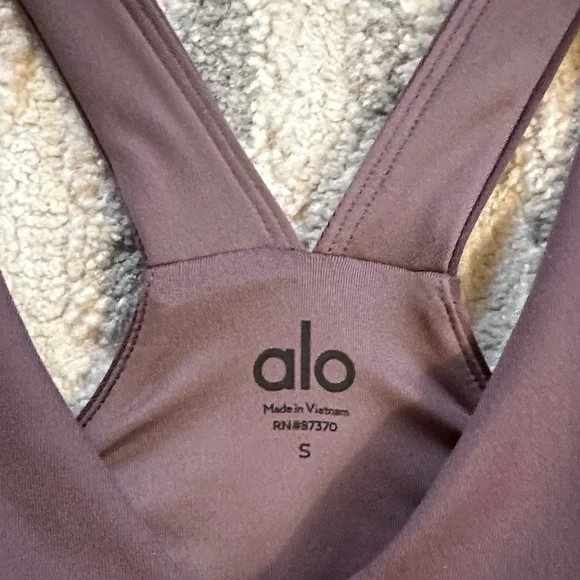 NWT ALO Yoga Airbrush Real Bra Tank- Size Small - Picture 4 of 6